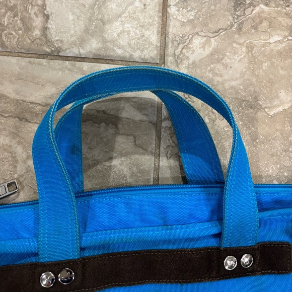 Marc By Marc Jacobs‎ Blue Zippered Canvas Tote Bag - Picture 10 of 10